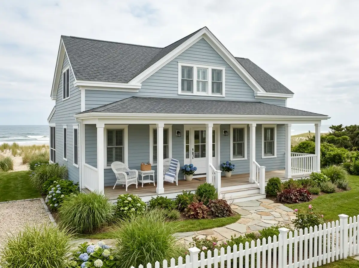 Coastal-Haus-Außendesign