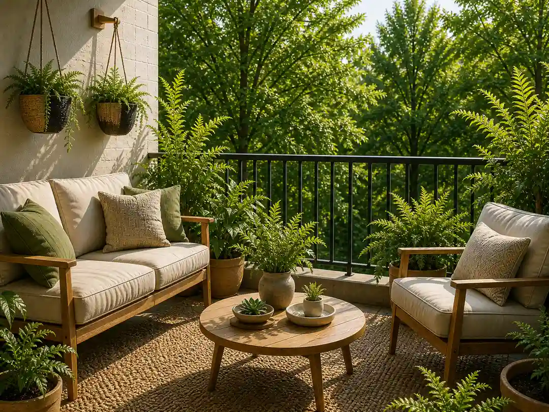 Idée de décoration de balcon