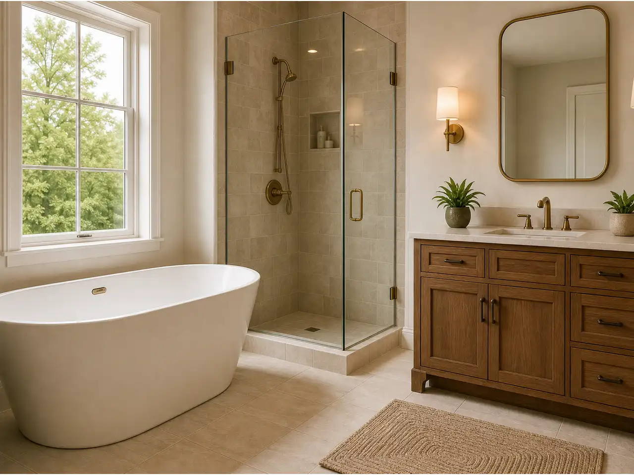 Idée de décoration de salle de bain