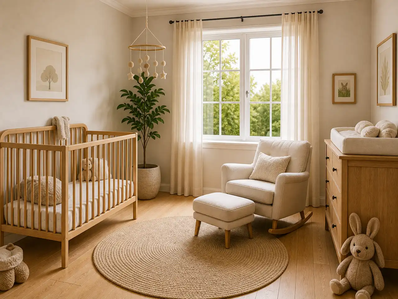 Idée de décoration de nursery
