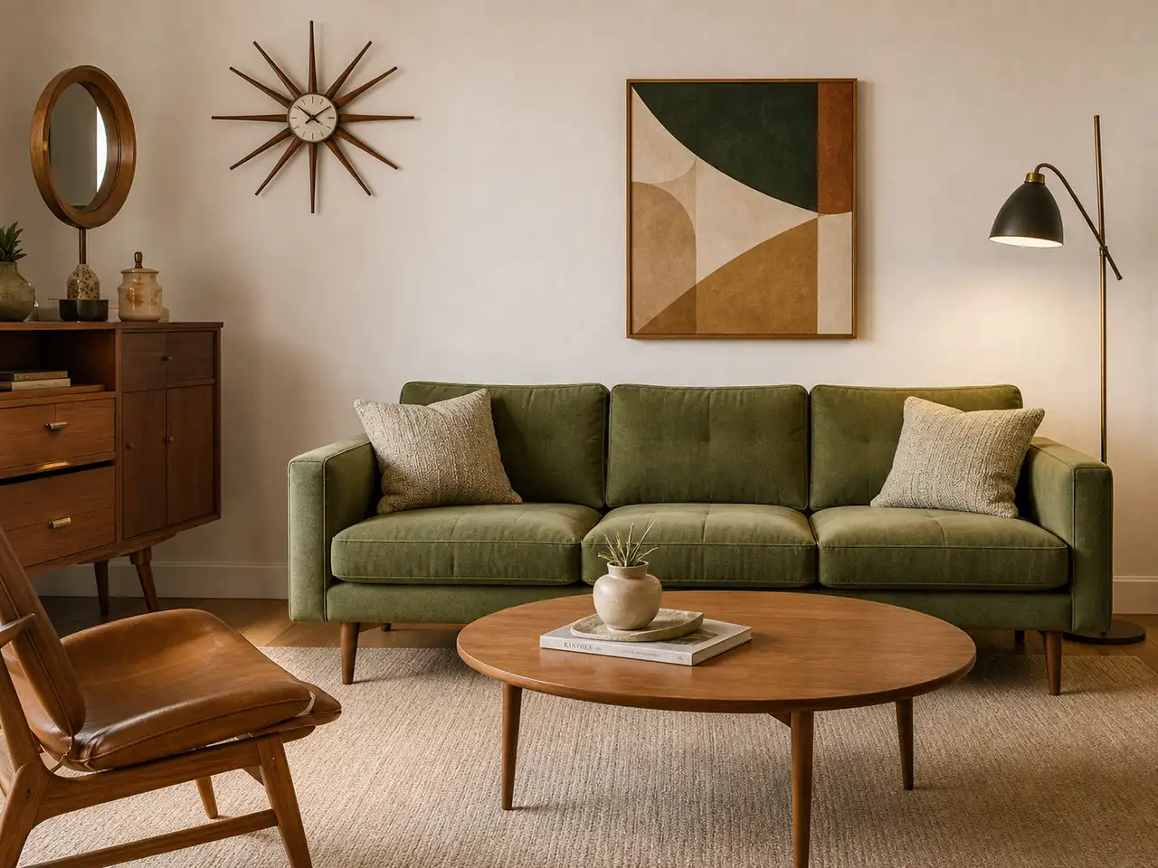 Salon mid-century