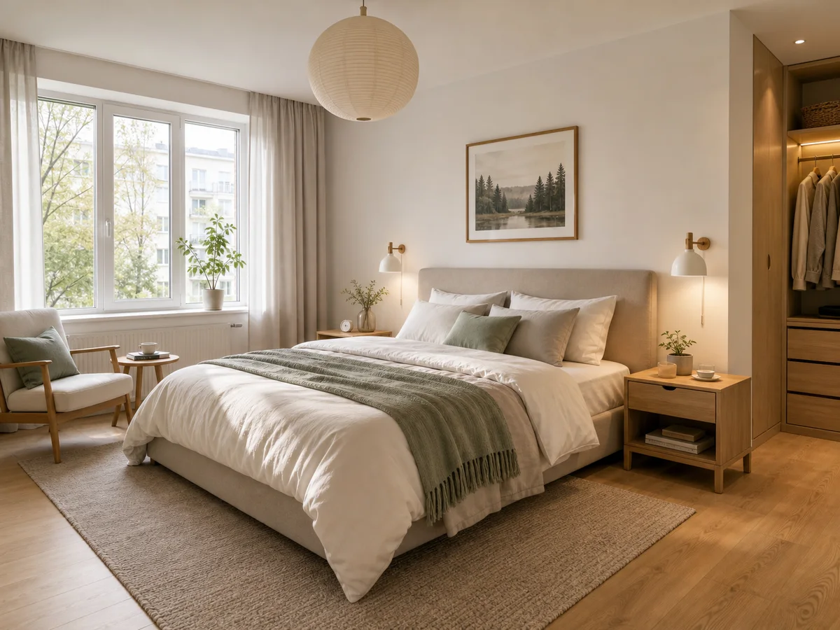 Chambre scandinave